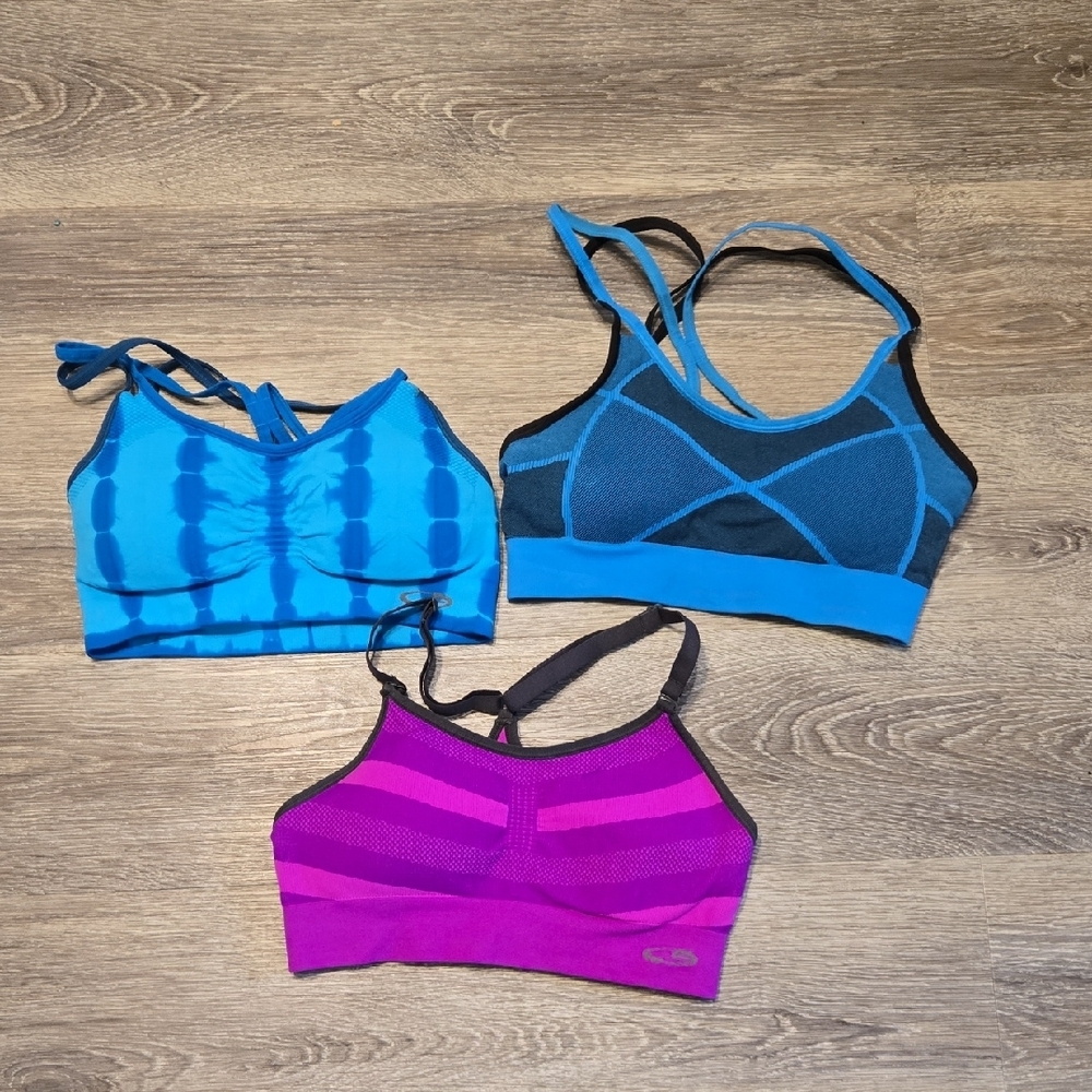 Lot Of 3 XS Champion C9 Sports Bras